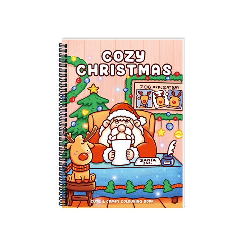 کرسمس کے بچوں کے رنگنے والی کتاب