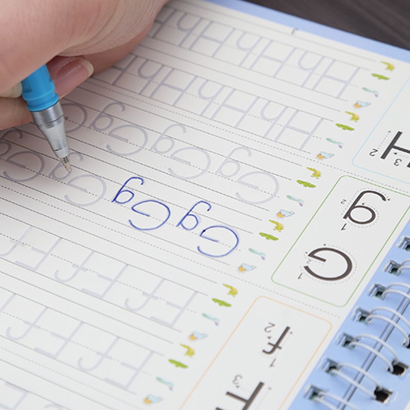 English Alphabet Letters Practice Copybook