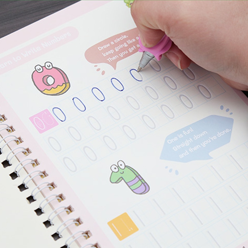 English Alphabet Letters Practice Copybook